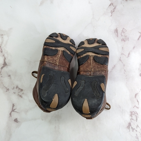 HS Trask Boots Mens 11 Kalispell Brown Leather Lace Up Chukka Ankle Shoes - Picture 8 of 11